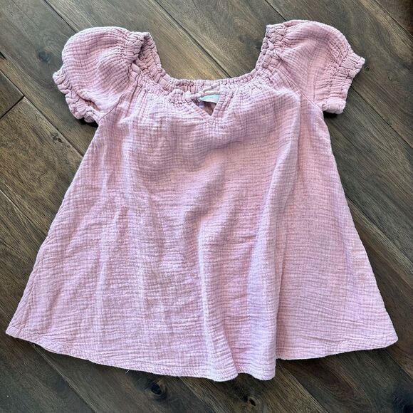 Girl’s Crewcuts Purple Lavender 100% Gauzy Cotton Dress - Size 4 - EUC - Picture 1 of 5